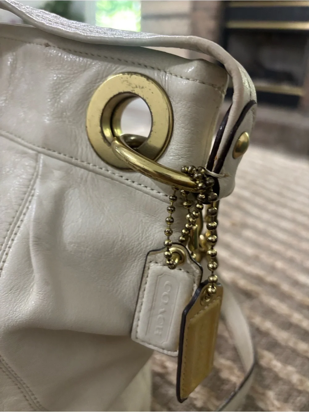 Coach F17605‎ Ashley Leather Crossbody Shoulder Y2K Bag